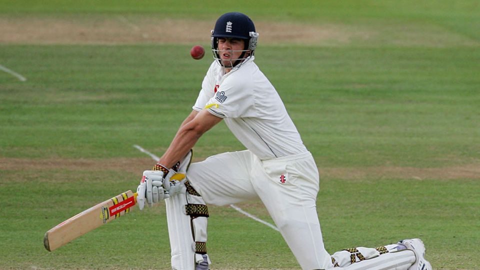 The 2007 vintage of Alastair Cook attempts a rare reverse sweep