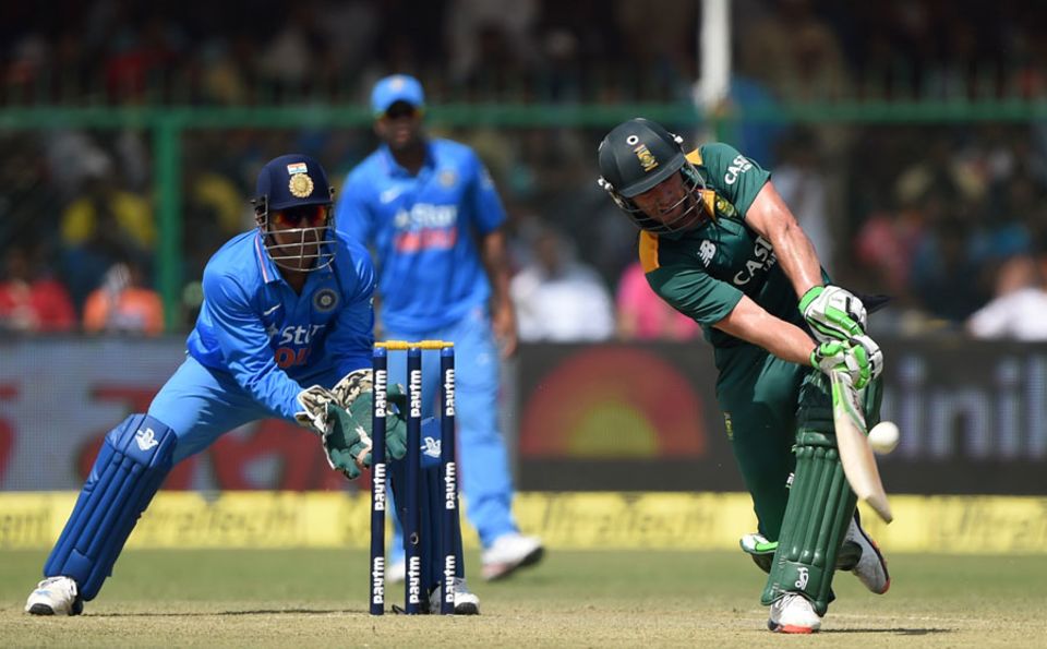 AB de Villiers made 56 of his runs from boundaries