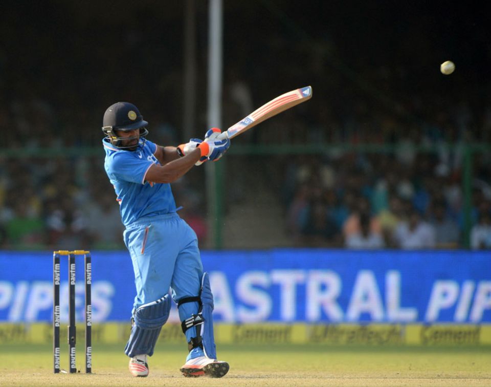 Rohit Sharma's strike-rate rarely veered below 100
