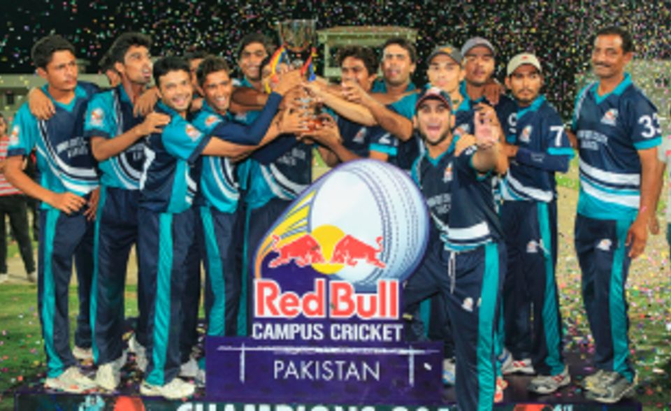 The Government Jinnah College team were the winners of the Red Bull Campus Cricket Pakistan Final