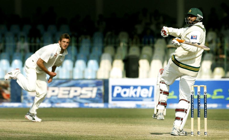 During the series Inzamam went past Javed Miandad's record of most hundreds by a Pakistan batsman