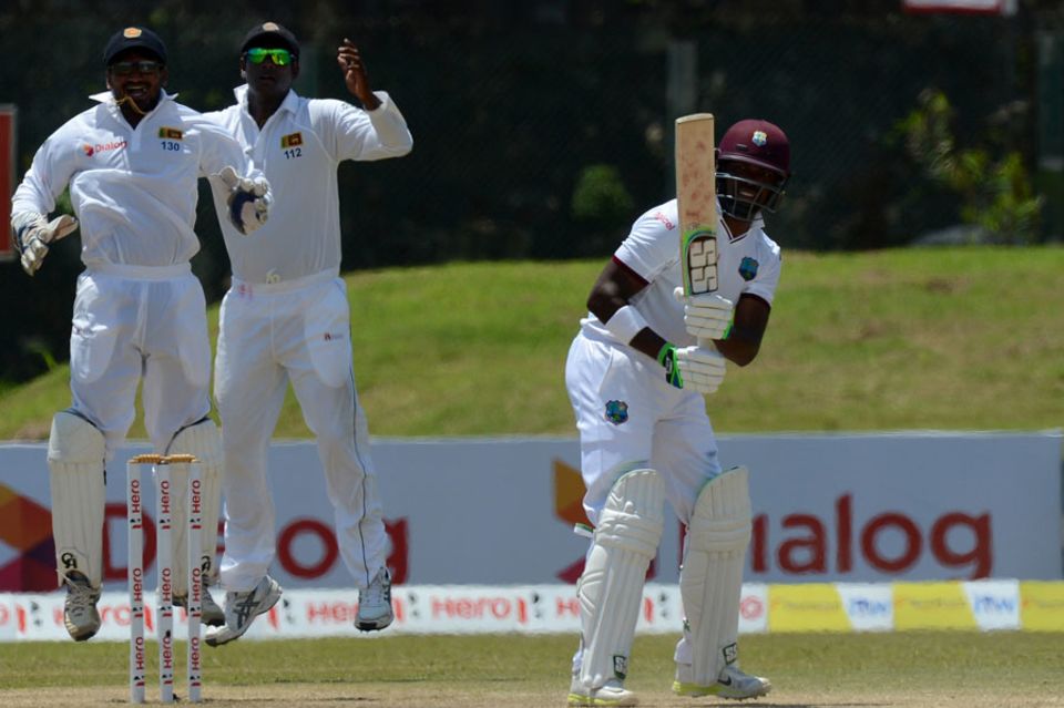 Soon after bringing up his fifty though, he dragged one to midwicket where Dinesh Chandimal leapt to pull of a spectacular grab