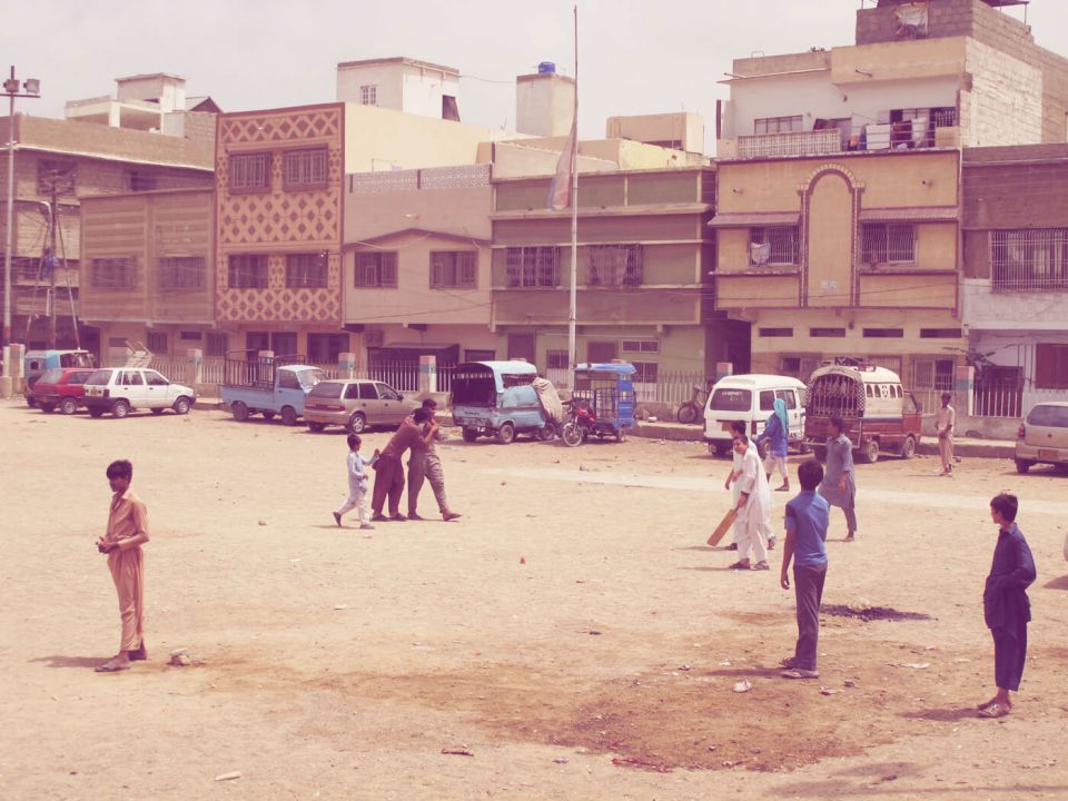 Cars beware: Paposh Nagar was one of the city's earliest nurseries for street cricket