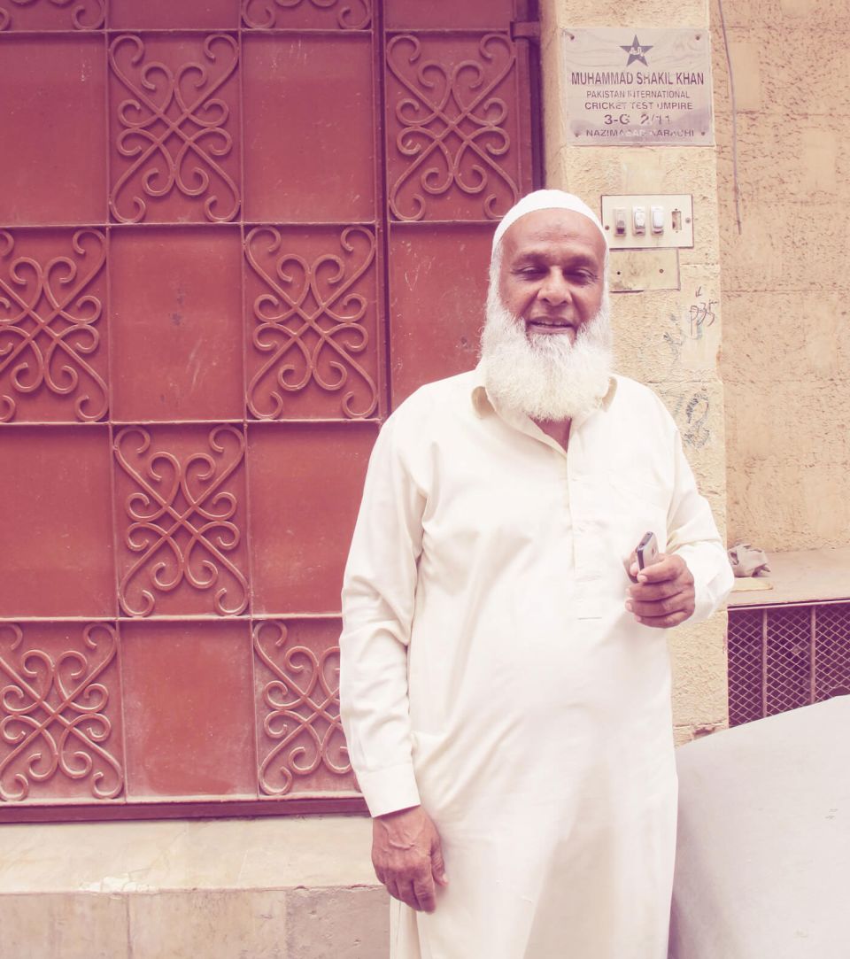 Former Pakistan umpire Shakeel Khan, a Nazimabad local, first saw a tape-ball game back in 1978