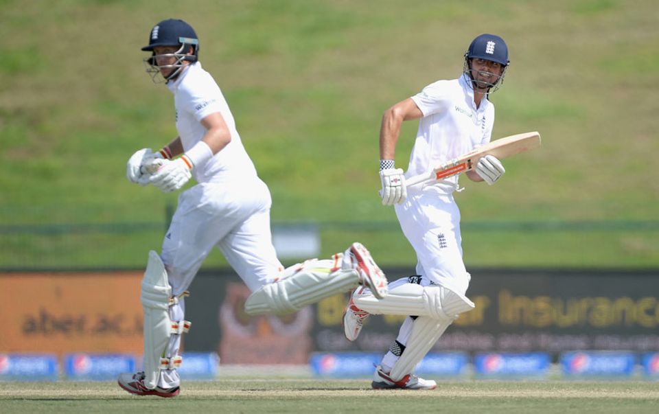 Root and Alastair Cook posted a century stand...