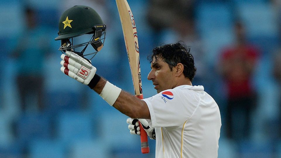 Misbah-ul-Haq's seven hundreds as captain equalled Inzamam-ul-Haq's record for Pakistan