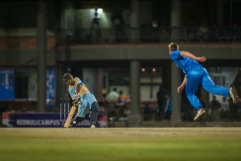 Delhi-based Shraddhanand College en-route to a six-wicket win over Loughborough Marylebone Cricket Club University