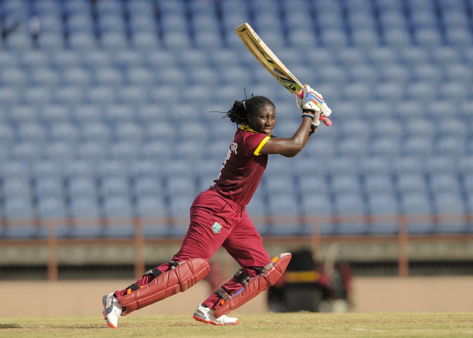 File photo - Stafanie Taylor hit seven fours and a six in her 63