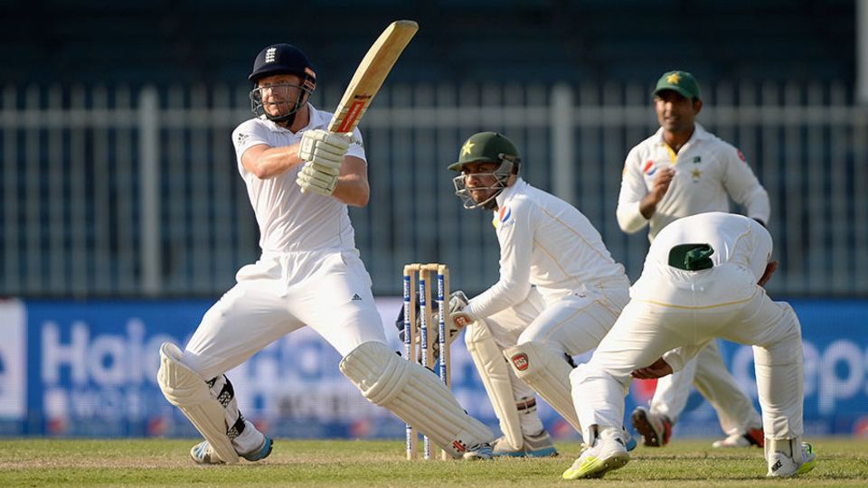 Jonny Bairstow arrived at a key moment of England's innings