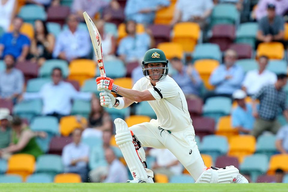 David Warner became only the third batsman to score a century in each innings of a Test three times, after Sunil Gavaskar and Ricky Ponting