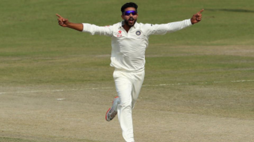 Ravindra Jadeja had Hashim Amla clean bowled
