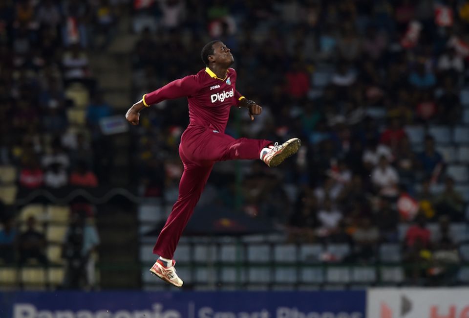 Tillakaratne Dilshan's dismissal finally gave Carlos Brathwaite a reason to cheer