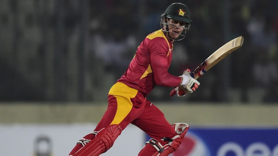 Malcolm Waller smashed the fastest fifty by a Zimbabwe player in international cricket