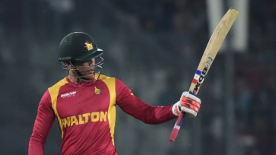 Malcolm Waller acknowledges his record fifty