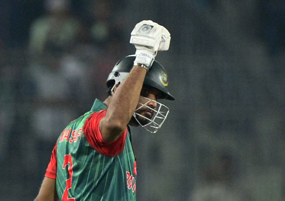 Mahmudullah and Mashrafe Mortaza, though, overcame the middle-order wobble to guide their team home with four wickets to spare