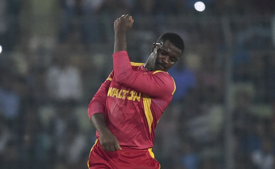 However, Zimbabwe hit back through their spinners - Graeme Cremer and Tendai Chisoro