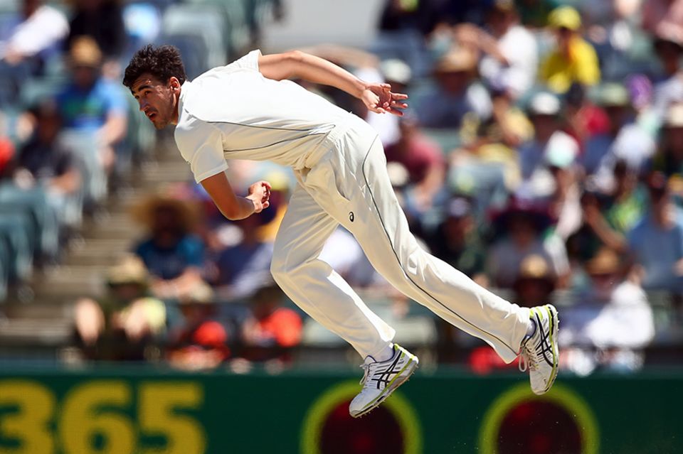 Mitchell Starc believes unrestricted movement of his left ankle after surgery has helped him return to full tilt