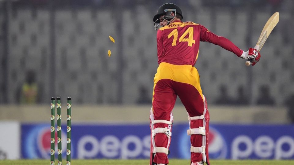 Zimbabwe were off to a poor start with the bat, as they lost their top order cheaply