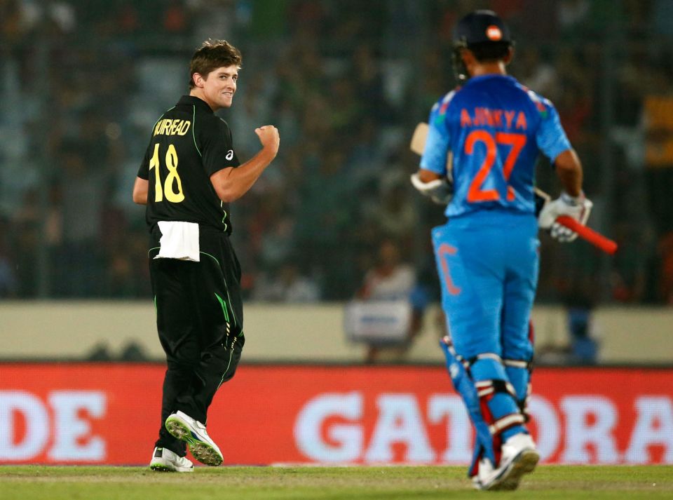 In a short span of time Muirhead went from turning out for St Kilda's 3rd XI to dismissing batsmen in the World T20