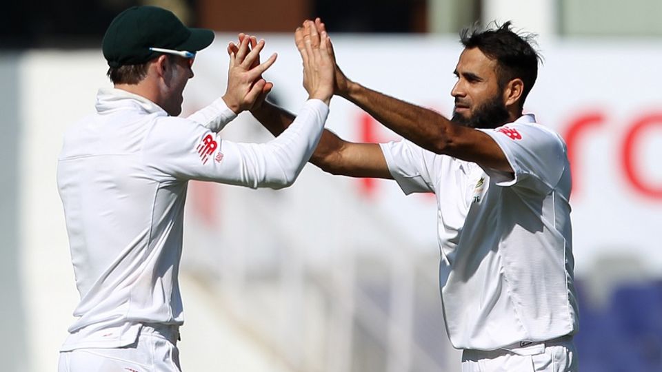 Imran Tahir then caved into the Indian middle-order, picking up Virat Kohli, Ajinkya Rahane and Wriddhiman Saha in quick succession