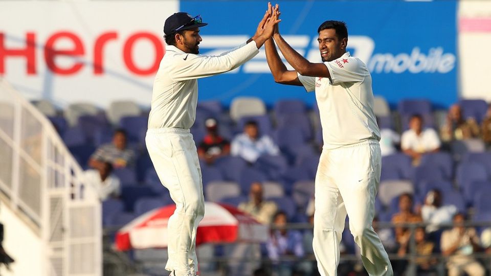 Ashwin accounted for Stiaan van Zyl for the fifth time in the series, providing India with yet another early wicket