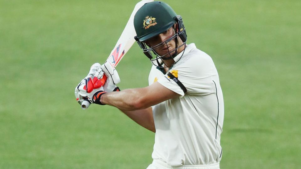 Steven Smith on Mitchell Marsh: "He's a big strong lad and he plays best when he's looking to hit the ball."