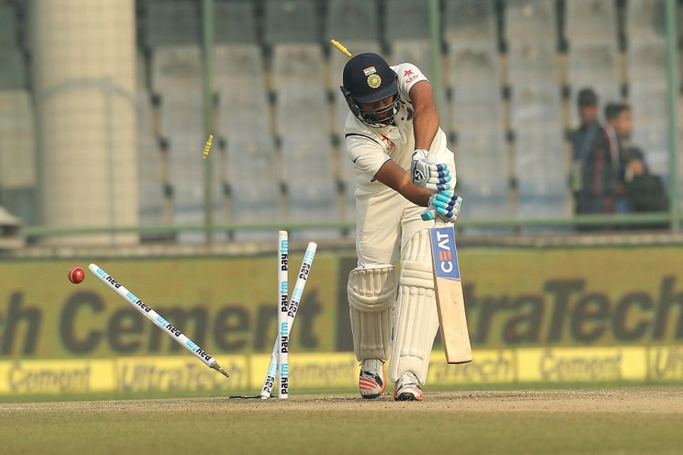 Rohit Sharma came in at No. 3 in Delhi, but his luck did not quite change