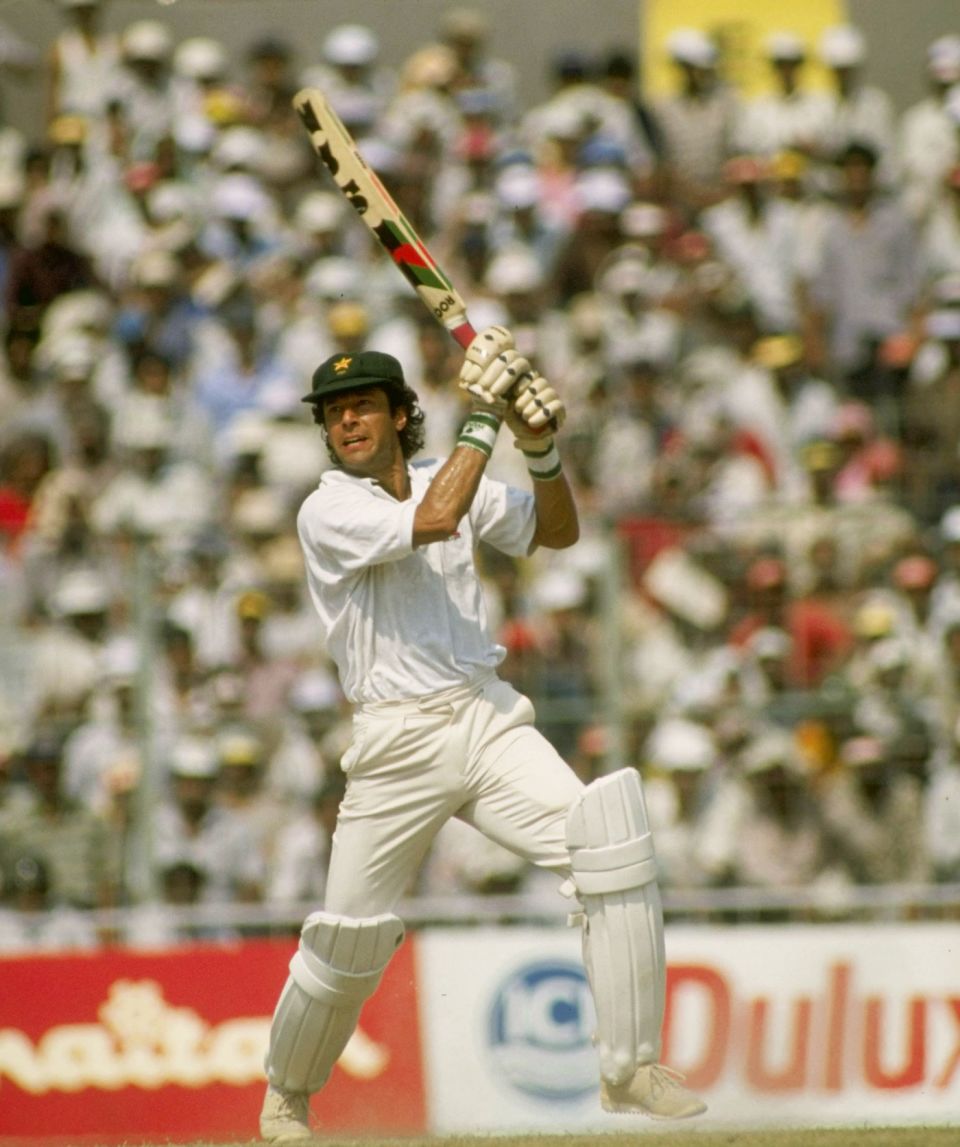Imran Khan: terrifying with the ball, terrific with the bat