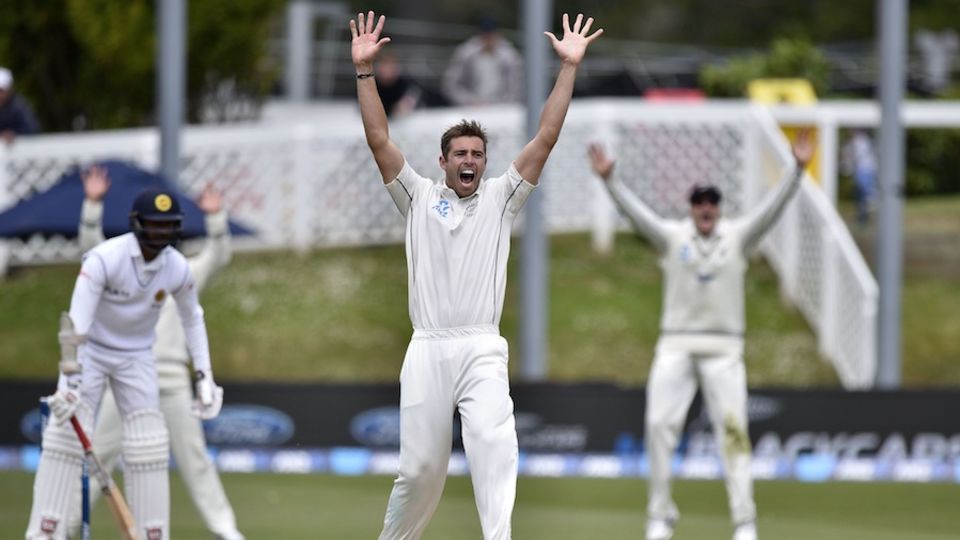 File photo - Tim Southee marked his first Plunket Shield game of the season with a five-wicket haul