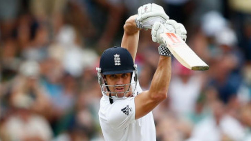 Nick Compton played some impressive drives