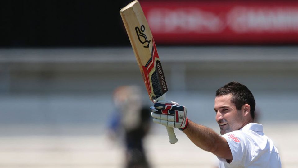 Elgar eventually carried his bat for 118 not out, the sixth South African to do so in Tests