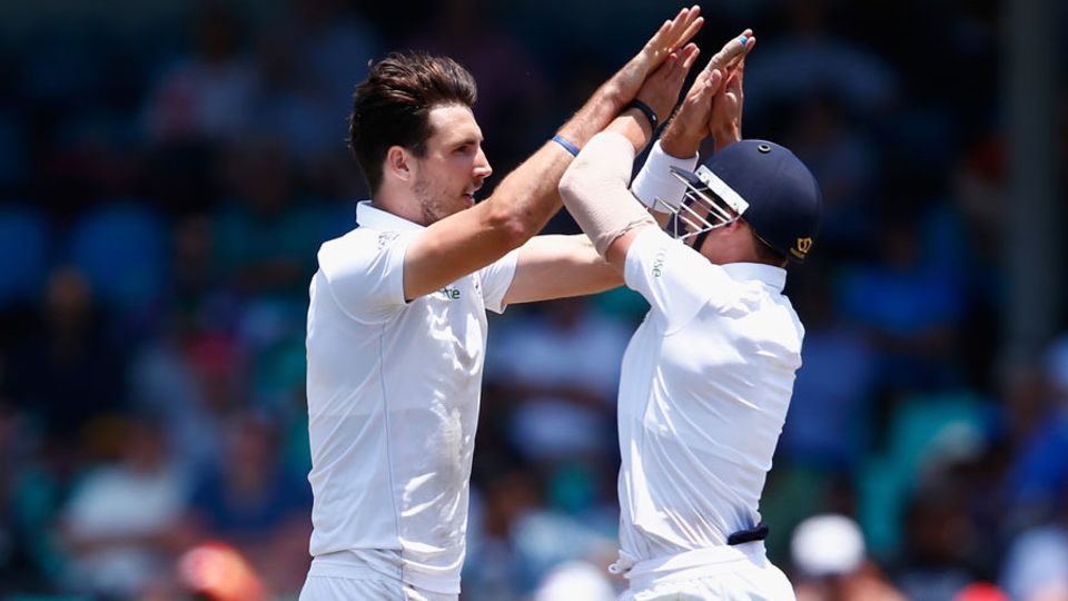 Steven Finn then wrapped up the innings with two in four balls, South Africa dismissed for 214