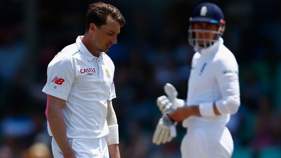 Dale Steyn twice left the field in the middle of an over