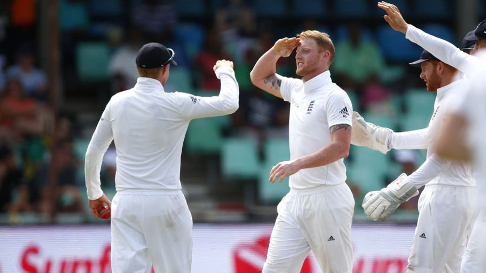 Stokes was the bowler to break through - worth a salute from Root