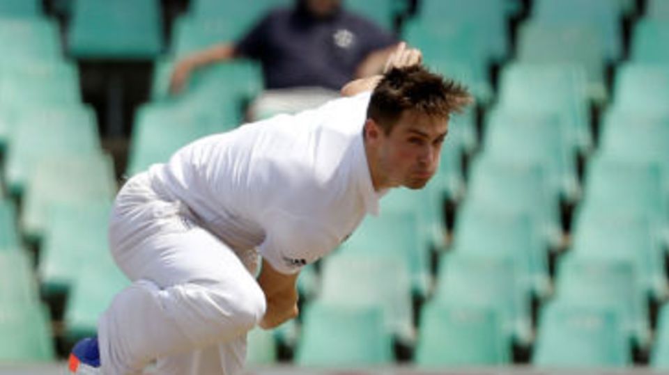 Chris Woakes was given the new ball by England