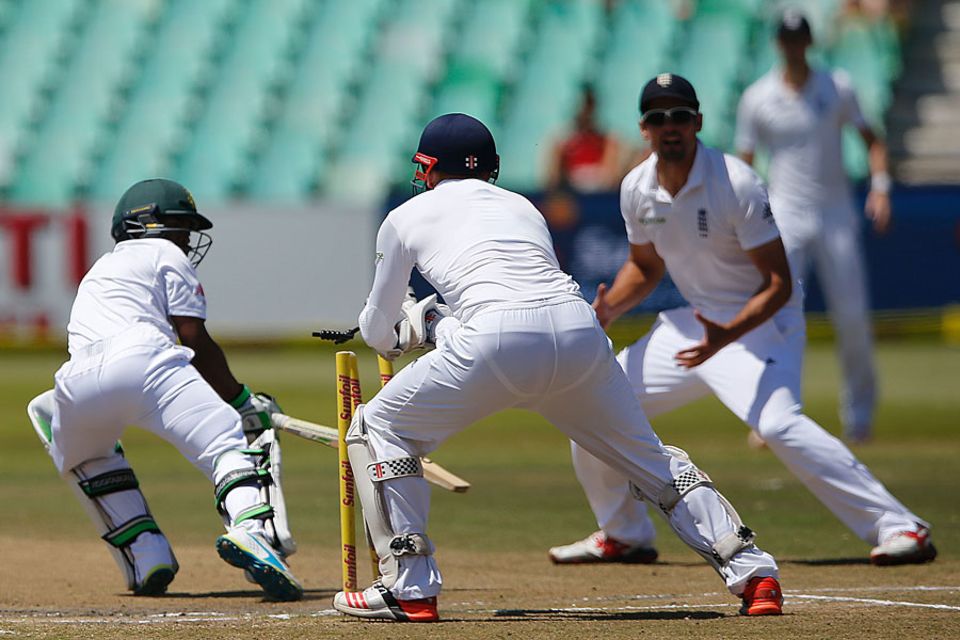 Moeen had Temba Bavuma stumped in his next over...