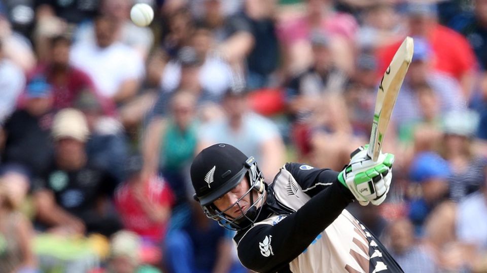 Martin Guptill will need to mind the pace of the Indian pitches first before sending balls into the sky