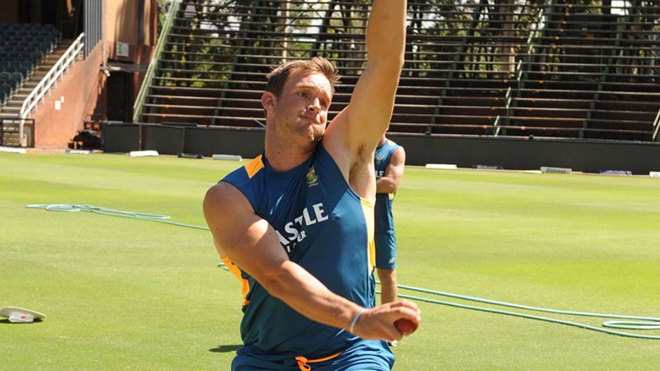 Hardus Viljoen is hoping to win a call up to South Africa's ODI squad
