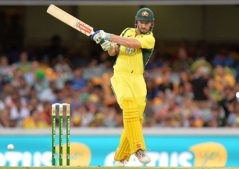 Australia began the 300-plus chase briskly, with Shaun Marsh helping himself to seven fours and a six