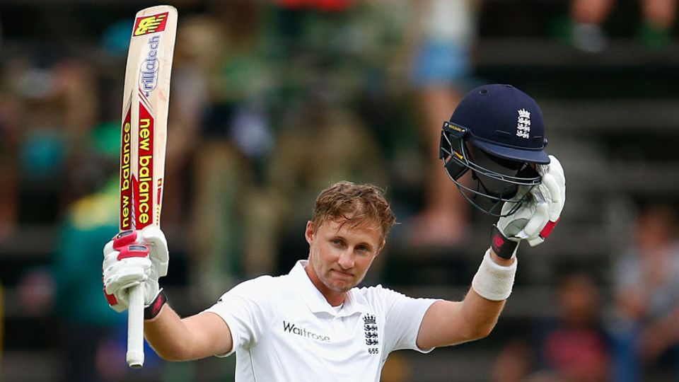 Class above: Joe Root's ninth Test hundred brought England firmly back into the match