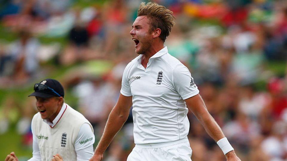 Broad ripped the heart out of South Africa's second innings at Johannesburg