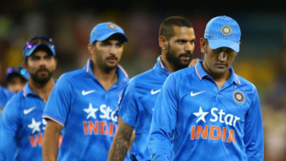MS Dhoni and the Indians are a dejected lot after losing the series