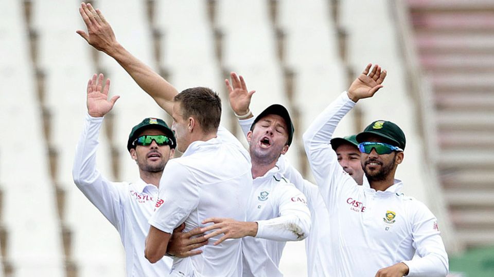 Morne Morkel made the first breakthrough of the morning when he removed James Taylor