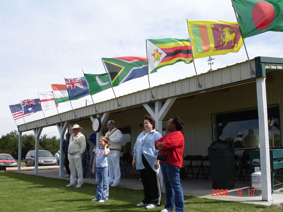 The pavilion at Foxfire Field