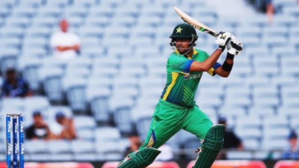 Babar Azam cuts off the front foot