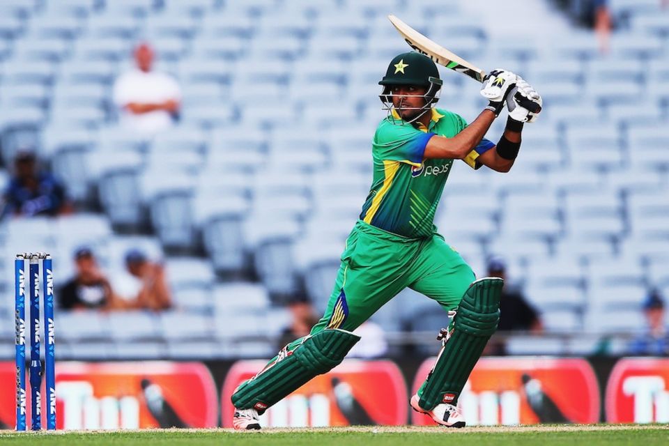 Hafeez added 134 for the third wicket with Babar Azam, who made 83 off 77
