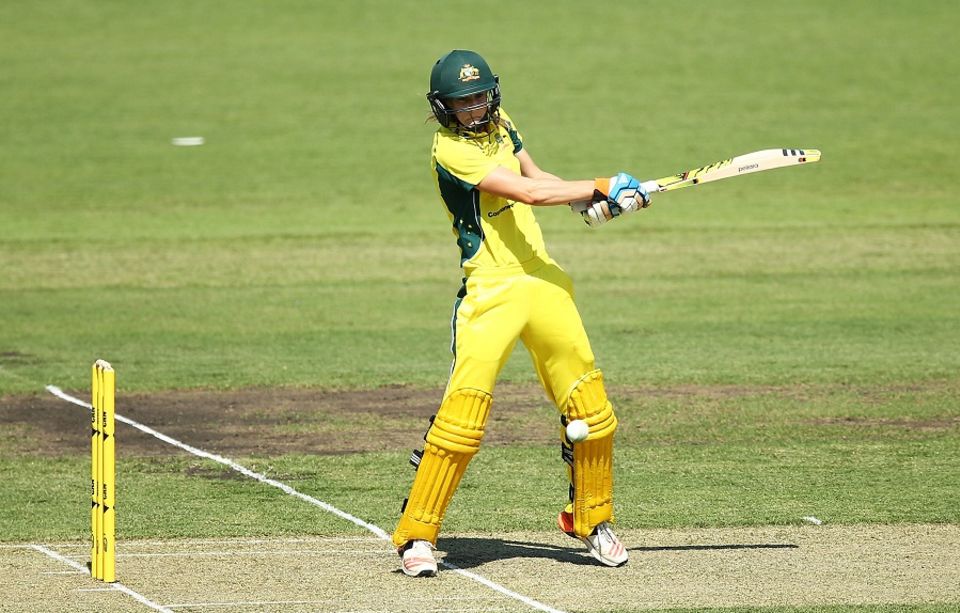 File photo - Ellyse Perry's strong contributions with both bat and ball helped Australia to a 17-run win