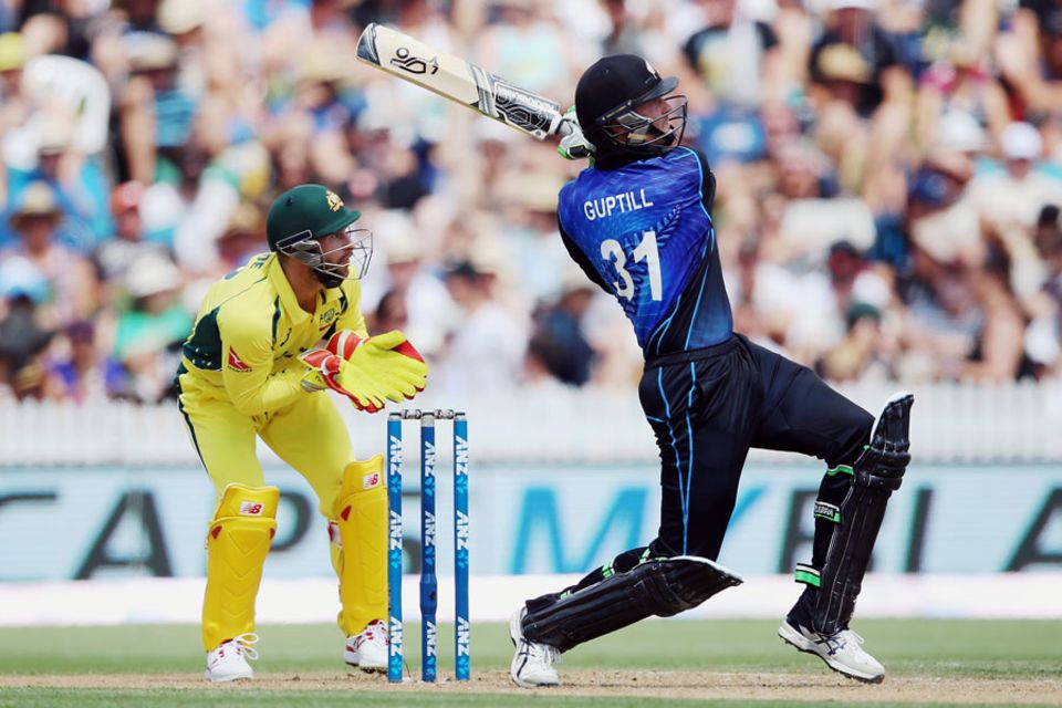 New Zealand average over 44 runs in the first six overs compared to India's 34