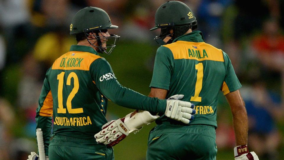 Between them, they added 239 for the first wicket and broke the back of the chase