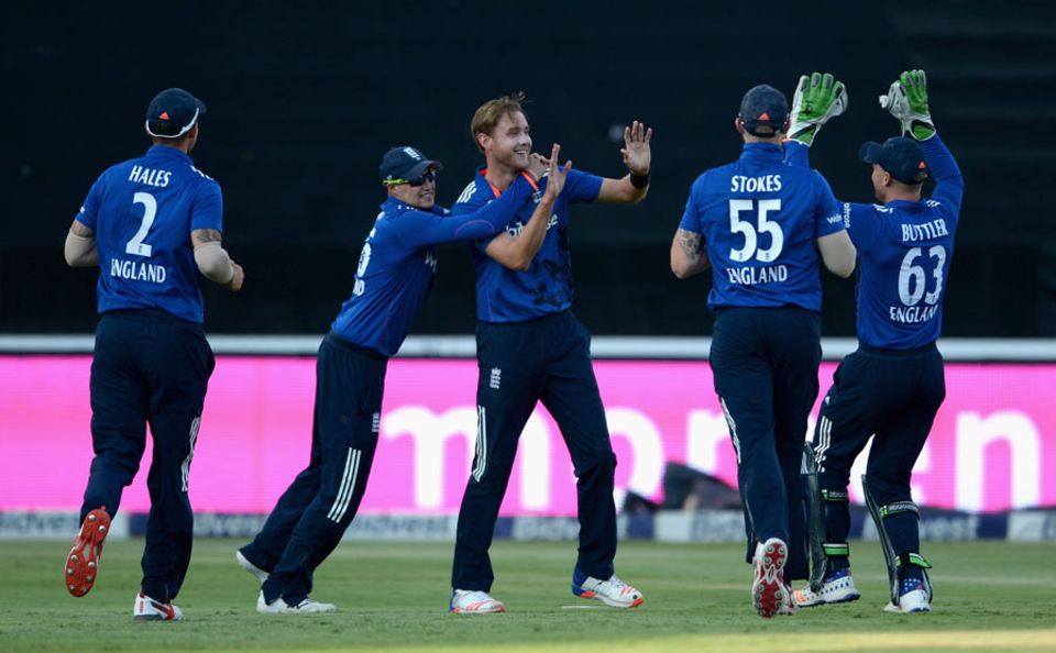 Stuart Broad played two ODIs on England's tour of South Africa and still hopes to take part in the 2019 World Cup